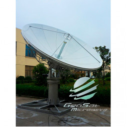 GeoSat 5,3 Metros (3,4 - 4,2, 5,85 - 6,725 GHz) C-Banda Tierra Antena de la Estación | Modelo GA53MCTXRX