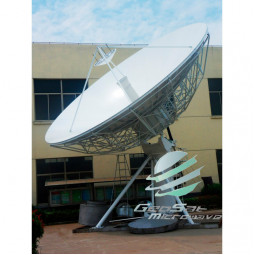 GeoSat 9,0 Meter (10,7 - 12,75, 3,75 - 14,5 GHz) KU-Band Earth Station Antenna | Model GA90MKUTXR