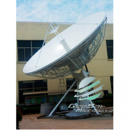 GeoSat 9,0 Metros (10,7 - 12,75, 3,75 - 14,5 GHz) Banda KU) Tierra Antena de la Estación | Modelo GA90MKUTXR