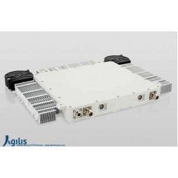 AGILIS ALB150 20W X-Bande VSAT Extérieure Ultra-Mince Bloc-Convertisseur N Entrée (BUC)