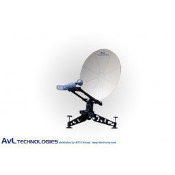 AvL 0614 60cm, Manuel ou Motorisé, envolez-vous Compact, Portable, Antenne en Bande Ku