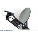 AvL 1000 1.0m SNG Vehicle-Mount Satellite Antenna 2-Port Precision Ku-Band