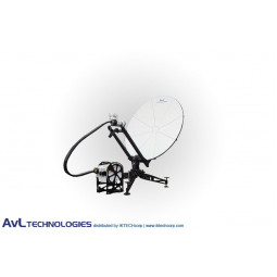AvL 1014 1,0 m Manual o Motorizado FlyAway SNG Compacto y Portátil de la Antena de la Banda Ka Comercial