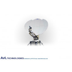 AvL 1030FA 1,0m SNG Motorized Tri-Band FlyAway Antenna Ku-Band