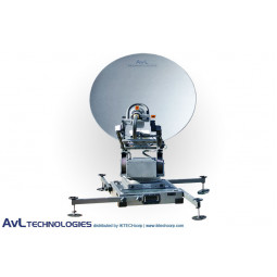 AvL 1098FA Mobile VSAT envolez-vous de l'Antenne Satellite en Bande Ku