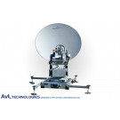 AvL 1098FD 85cm Mobile VSAT à la Mouche et au Lecteur d'Antenne Satellite en Bande Ku