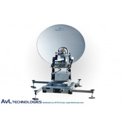 AvL 1098FD 85cm Móvil VSAT de la Mosca y de la Unidad de Antena de Satélite en Banda Ku