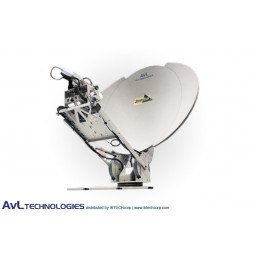 AvL 1210 Premium SNG 1,2m Motorized Vehicle-Mount Satellite Antenna Ku-Band