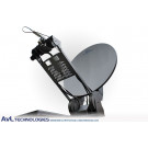 AvL 1278 1,2 m pour les Véhicules Motorisés-Mont Antenne Satellite VSAT en Bande Ku