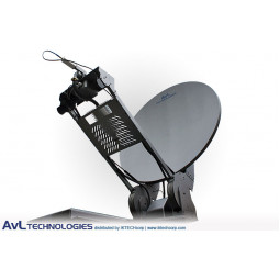 AvL 1278 1,2m VSAT Motorized FlyAway or DriveAway Antenna Ku-Band