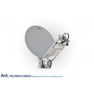 AvL 1410 Premium Militaire de 1,4 m de Véhicule Motorisé pour Monture d'Antenne Satellite en Bande Ka