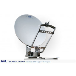 AvL 1610 Premium Militar de 1,6 m de Vehículo Motorizado de Montaje de la Antena de Satélite de Banda Ka