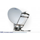 AvL 1610 Premium SNG 1,6 m de Véhicule Motorisé pour Monture d'Antenne Satellite Précision en Bande Ku