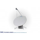 AvL 2020FA 2,4 m SNG Motorizado Quad-Band Suelto de la Antena de Banda Ku