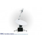 AvL 2020FA 2,0 m SNG Motorizado Quad-Band Suelto de la Antena de Banda Ku