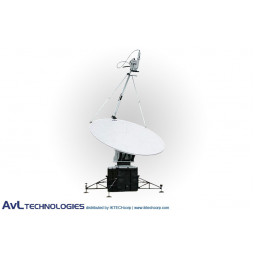 AvL 2020FA 2,0 m SNG Motorizado Quad-Band FlyAway Antena de Banda C INSAT