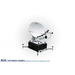 AvL 9066FA 90x66cm SNG Motorisé Tri-Bande envolez-vous de l'Antenne en bande Ku