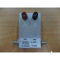 GeoSat Bias Tee de 10 mhz de ancho de Referencia