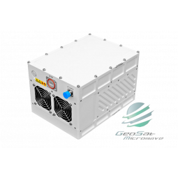 GeoSat 200W de la Banda Ku (13,75-14,5 GHz) BUC Bloque Convertidor Conector F | Modelo GBS200KUF3