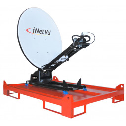 iNetVu® 1200 C-Comsat Driveaway транспортабельный SKID 1200/1202