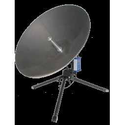 MP-100-MOT C-Comsat Flyaway Antena MP-100-MOT (Motorizado Ku/Ka/X Banda de Mochila)