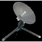 MP-80-MOT C-Comsat Flyaway Antena MP-80-MOT (Motorizado Ku/Ka/X Banda de Mochila)