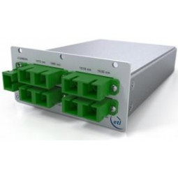 SRY-OCM-08-545-47 ETL StingRay100 CWDM 8-forma de Multiplexor/Demultiplexor para Fibra Óptica Enlace/IFL