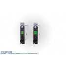 Foxcom Platine Bande L PL7220T1550/PL7220R25 Lien Faible Puissance d'Entrée, 25 dB Budget Optique