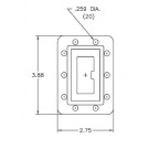 MFC-18253 Microwave C-Band (INSAT) Transmit Reject Filter Model 18253