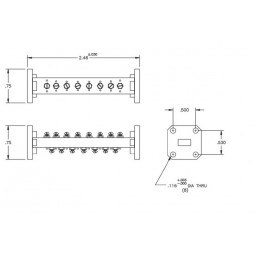 MFC-18485 Microwave Ka-Band Receive Reject Filter Model 18485