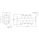 MFC-18925 Microwave C-Band (Dual Passbands) Bandstop Filter Model 18925