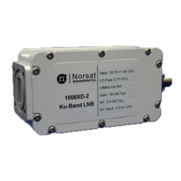 1008XD-2 Norsat 1000 Ku-Band (10,70 - 11,80 GHz) EXT REF LNB Model 1008XD-2