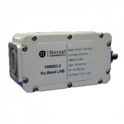 1008XFN-2 Norsat 1000 Ku-Band (11,70 - 12,75 GHz) EXT REF LNB Model 1008XFN-2