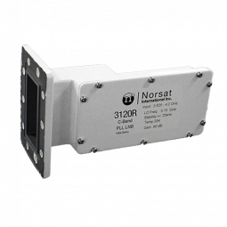 3120RF Norsat 3000 C-Band (3,70 - 4,20 GHz) PLL LNB Model 3120RF
