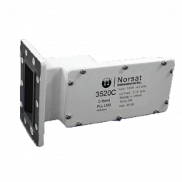 3525IF Norsat 3000 C-Band (4,50 - 4,80 GHz) PLL LNB Model 3525IF