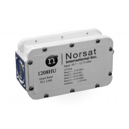 Norsat 1208HU Quad-Band PLL LNB F or N Type Connector Input 1000HU Series