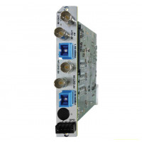 Quintech 7807LR-2 Dual L-Band-Wideband Fiber Optic Receiver