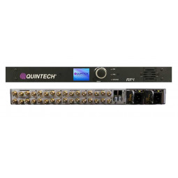 Quintech RP1 Modular 1RU Chassis w-LNB Power Insertion and Redundancy Switch Cards