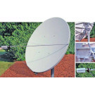 Skyware 1,2 m Type de 120 ° C ou Ku-Band Recevoir Seulement Antenne Offset