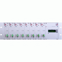 RF-Design FlexLink K32S-168 Custom-made example, 16:8 Switch Matrix w, Optical Outputs