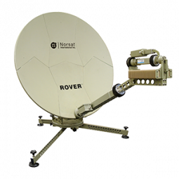 RO120KUE040 Norsat Rover 1,2 m Ku-Band Manual Acquire Flyaway Antenna