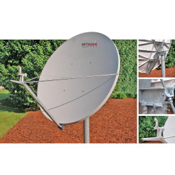 Skyware 2,4 m Classe III type 243 C-Bande Circulaire de Polarité Antenne Offset