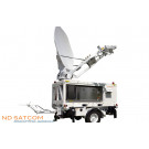 NDMobileStation ND SatCom 2,4 m de l'Antenne de la Station Mobile