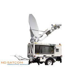 NDMobileStation ND SatCom 2,4 m de l'Antenne de la Station Mobile