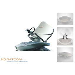 NDSKYRAY1500plusAntenna ND SatCom SKYRAY Compact 1500 et Plus de 1,5 m de l'Antenne