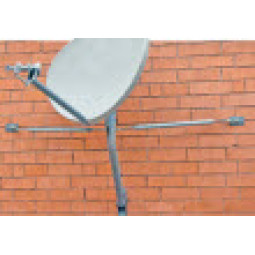 Skyware Deluxe Mur/Toit Mont 60mm pour 75cm, 84cm, et de 1,0 m antennes