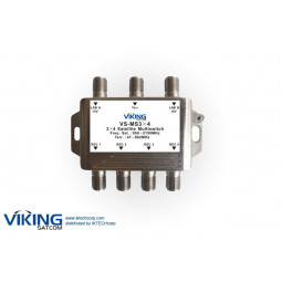 VIKING VS-MS3x4 Satellite Multiswitch, 3 inputs/4 outputs