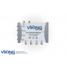 VIKING VS-MS5X4 Satélite Multiswitch, 5 entradas/4 salidas