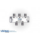 VIKING VS-S204 4 Port L-Satellite en Bande Splitter