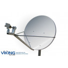 VIKING P-120KU Prodelin de 1,2 metros en Banda Ku TX RX VSAT de Transmisión y recepción de la Antena